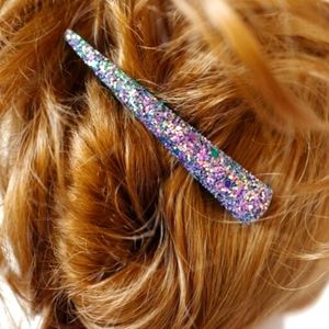 Hair Clip Vintage Large Multi color